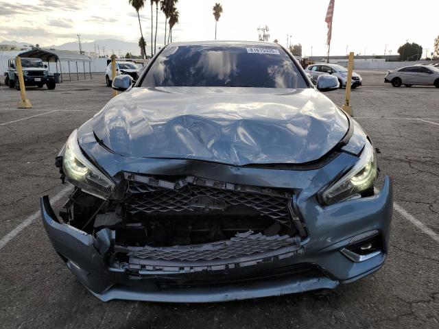 2019 Infiniti Q50 VIN JN1EV7AP9KM512057 COPART salvage auction — FRONT END, Ca - Non-Repairable Vehicle Cert, sold $375 on 2026-07-02 (photo 5)