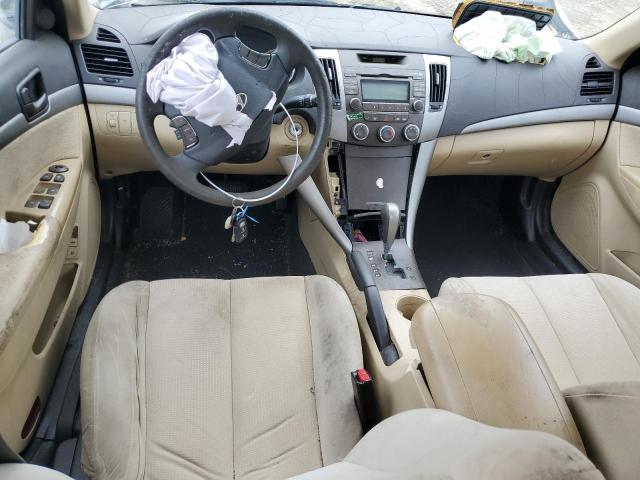 2009 Hyundai Sonata VIN 5NPET46C09H485942 COPART salvage auction — FRONT END, Md - Cert Of Salvage > 75% Damage, sold $225 on 2026-07-14 (photo 8)
