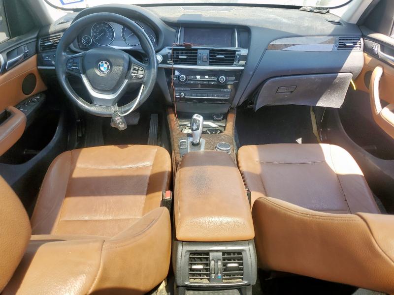 2016 BMW X3 VIN 5UXWZ7C59G0R32772 COPART salvage auction — FRONT END, Tx - Certificate Of Title, sold $725 on 2026-07-09 (photo 8)
