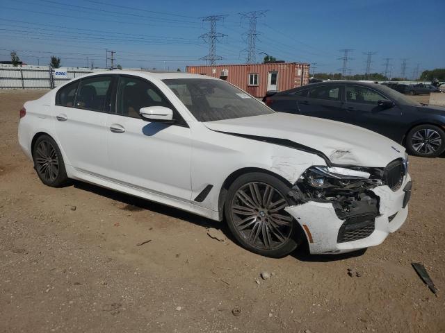 2017 BMW 5 series VIN WBAJA7C34HWA70772 COPART salvage auction — FRONT END, Il - Salvage Certificate, sold $8,700 on 2026-07-09 (photo 4)