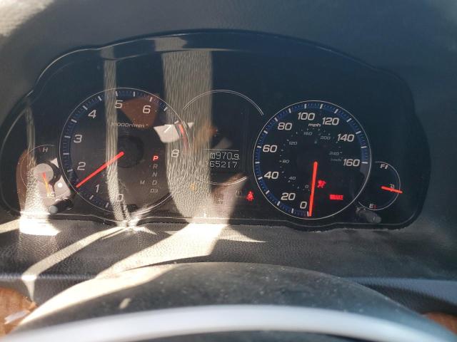 2008 Acura Tsx VIN JH4CL96898C002862 COPART salvage auction — REAR END, Ca - Salvage Certificate, sold $300 on 2026-07-02 (photo 9)