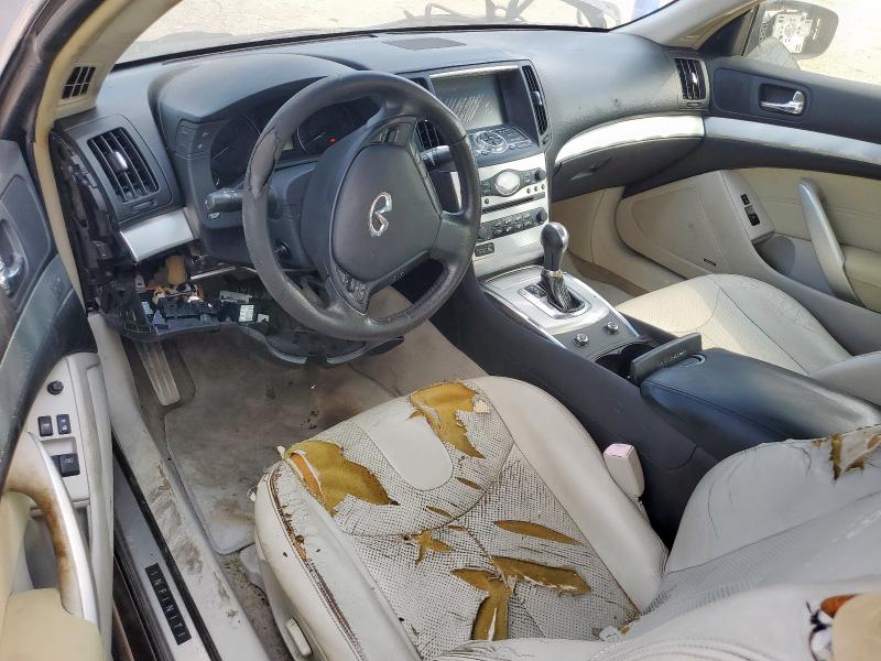2013 Infiniti G37 VIN JN1CV6EK9DM900313 COPART salvage auction — MINOR DENT/SCRATCHES, Fl - Certificate Of Title, sold $650 on 2026-07-23 (photo 8)