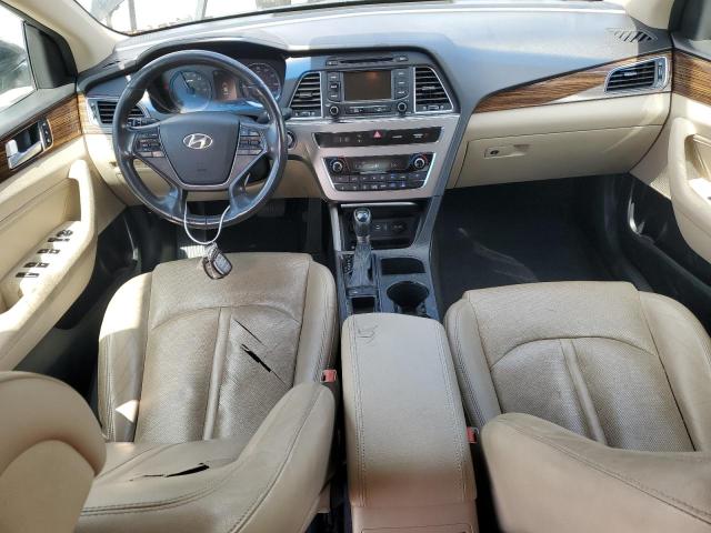 2016 Hyundai Sonata hybrid VIN KMHE34L16GA019158 COPART salvage auction — NORMAL WEAR, Ca - Dis/Dlr/Exp Only Clean Title, sold $1,500 on 2026-07-27 (photo 8)