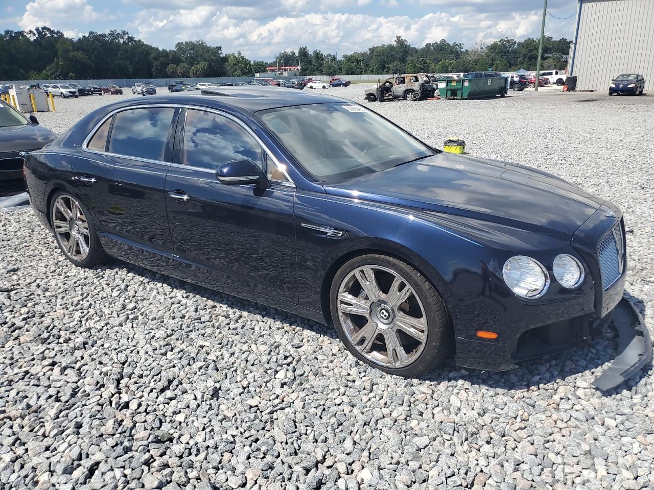 2014 Bentley Flying spur VIN SCBEC9ZA1EC094542 COPART salvage auction — Front End, FL - CERTIFICATE OF TITLE (P), sold $33,000 on 2025-12-08 (photo 4)