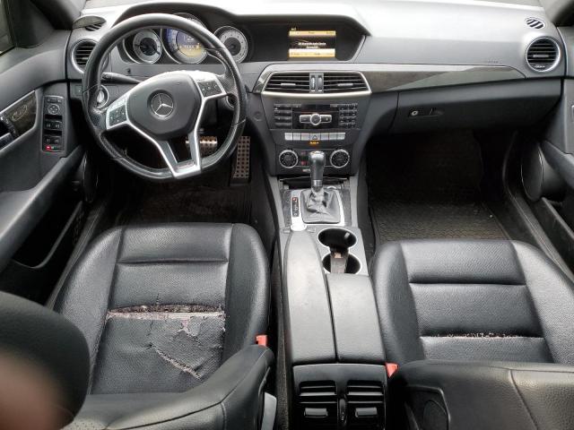 2012 Mercedes-benz C class VIN WDDGF8FB9CA700852 COPART salvage auction — FRONT END, Ab - Oop - Salvage, sold $200 on 2026-07-28 (photo 8)