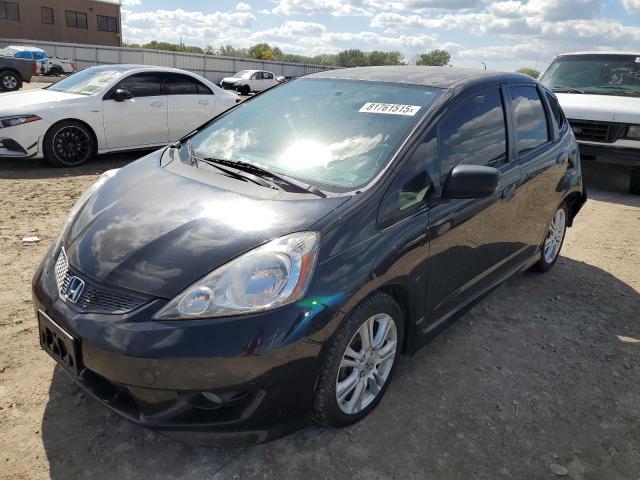 2010 Honda Fit VIN JHMGE8H47AS024225 COPART salvage auction — REAR END, Ks - Cert Of Title-Salvage, sold $100 on 2026-07-30 (photo 1)