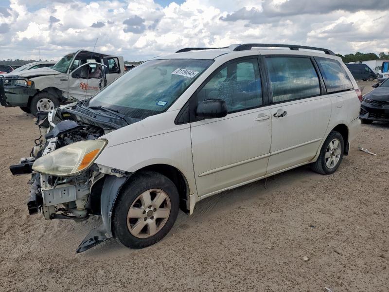 2005 Toyota Sienna VIN 5TDZA23C35S258801 COPART salvage auction — FRONT END, Tx - Salvage Vehicle Title, sold $700 on 2026-07-10 (photo 1)