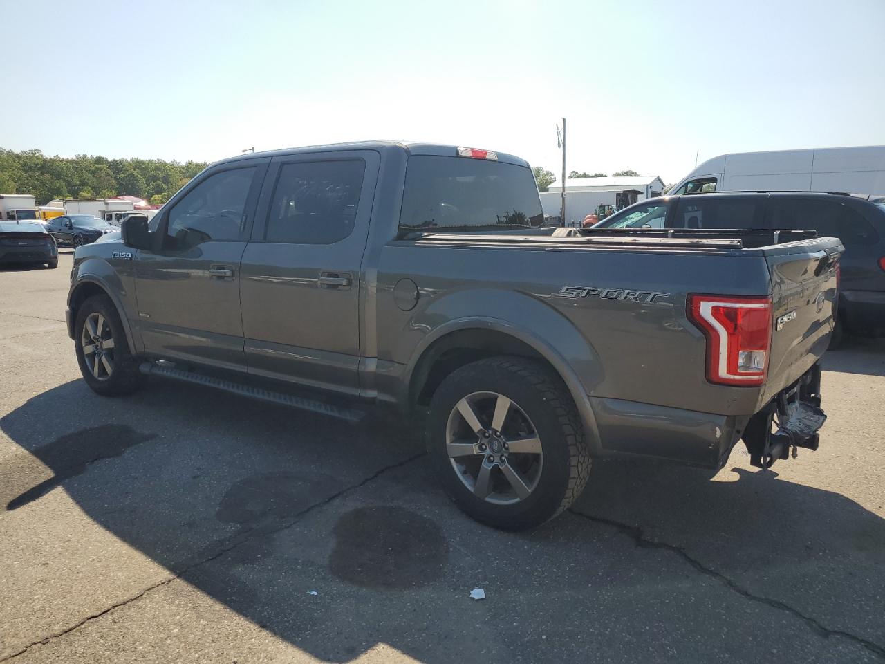 2015 Ford F-150 Lightning VIN 1FTEW1CPXFFB38525 COPART salvage auction — Side, FL - CERTIFICATE OF TITLE (P), sold $6,400 on 2026-07-03 (photo 2)