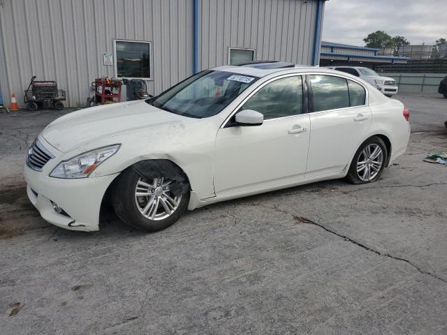 2013 Infiniti G37 VIN JN1CV6AP0DM726598 COPART salvage auction — FRONT END, Ok - Cert Of Title-Salvage, sold $2,850 on 2026-07-15 (photo 1)