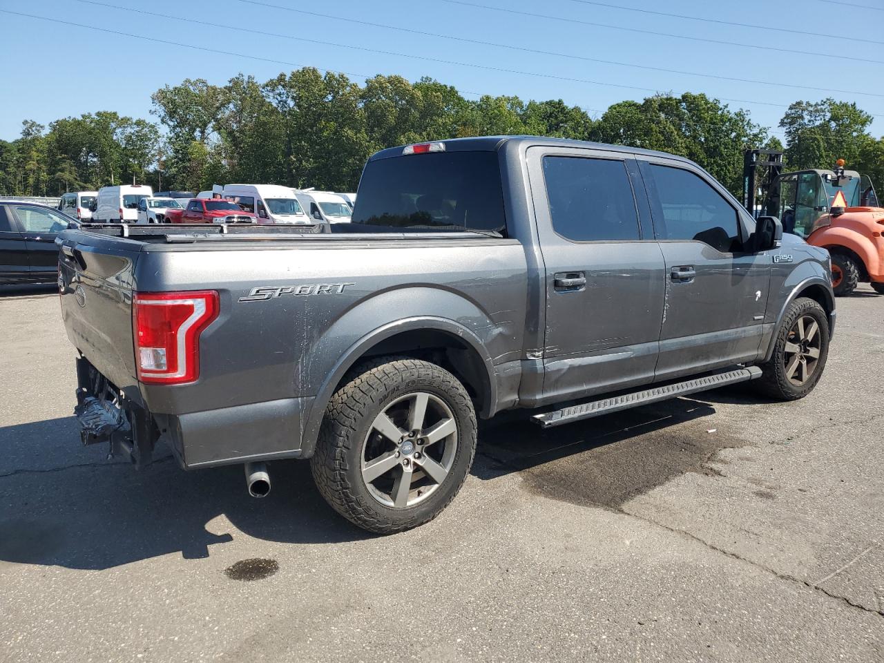 2015 Ford F-150 Lightning VIN 1FTEW1CPXFFB38525 COPART salvage auction — Side, FL - CERTIFICATE OF TITLE (P), sold $6,400 on 2026-07-03 (photo 3)