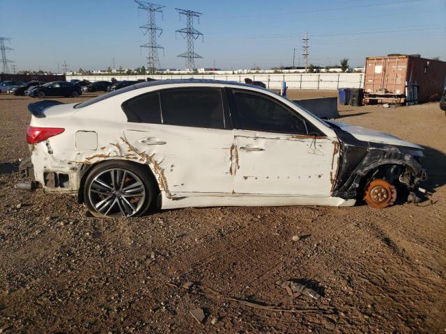 2014 Infiniti Q50 VIN JN1BV7AR4EM689771 COPART salvage auction — FRONT END, Il - Salvage Certificate, sold $550 on 2026-07-09 (photo 3)