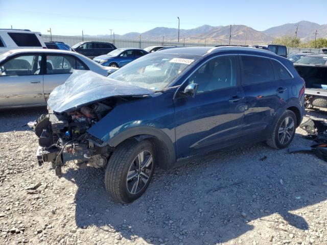 2022 Kia Niro VIN KNDCB3LC6N5549534 COPART salvage auction — FRONT END, Ut - Salvage Certificate, sold $2,200 on 2026-07-24 (photo 1)