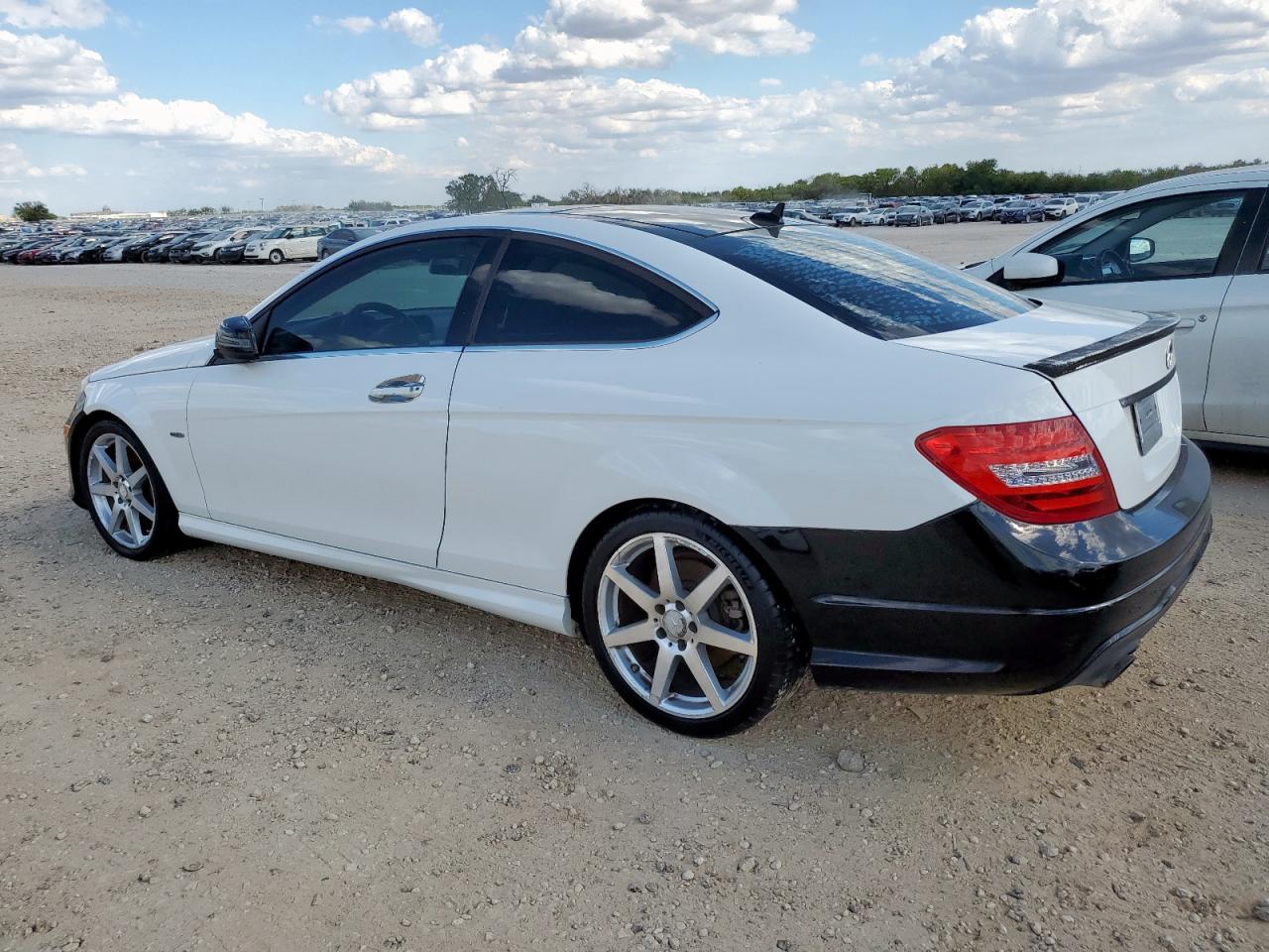 2013 Mercedes-Benz C-Class VIN WDDGJ4HB7DG011248 COPART salvage auction — Mechanical, TX - CERTIFICATE OF TITLE, sold $975 on 2026-07-03 (photo 2)