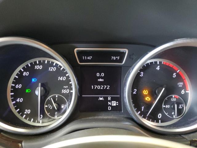 2012 Mercedes-benz Ml-class VIN 4JGDA2EB6CA033017 COPART salvage auction — MINOR DENT/SCRATCHES, Vt - Certificate Of Title, sold $5,900 on 2026-07-09 (photo 9)