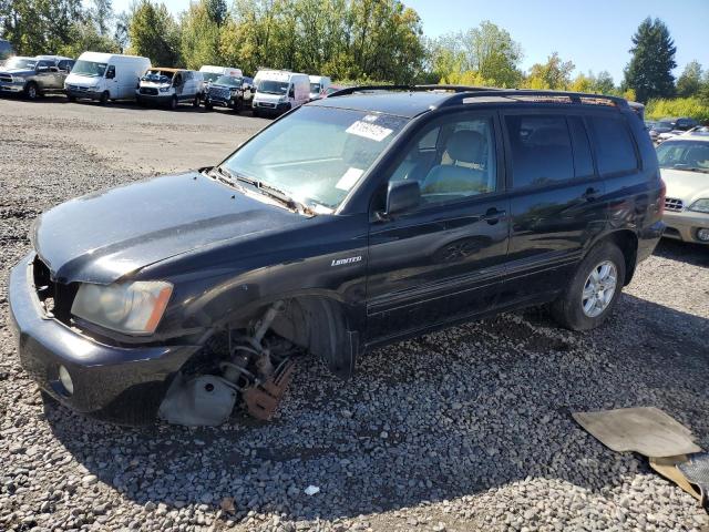 2001 Toyota Highlander VIN JTEHF21A210013737 COPART salvage auction — STRIPPED, Or - Certificate Of Title (P), sold $500 on 2026-07-29 (photo 1)