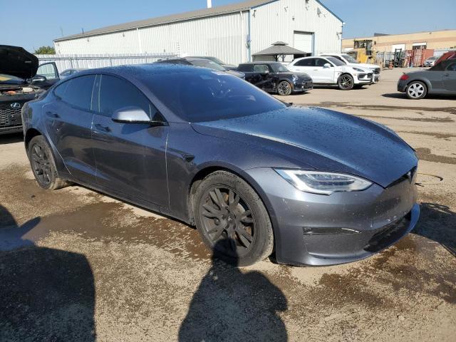 2022 Tesla Model s VIN 5YJSA1E50NF470151 COPART salvage auction — FRONT END, In - Cert Of Title-Salvage Title, sold $12,200 on 2026-07-13 (photo 4)