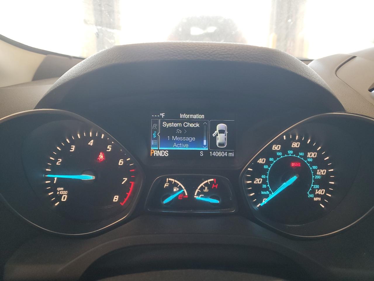 2016 Ford Escape VIN 1FMCU9JX9GUB37633 COPART salvage auction — Front End, NE - CERT OF TITLE-SALVAGE, sold $1,700 on 2026-06-30 (photo 9)