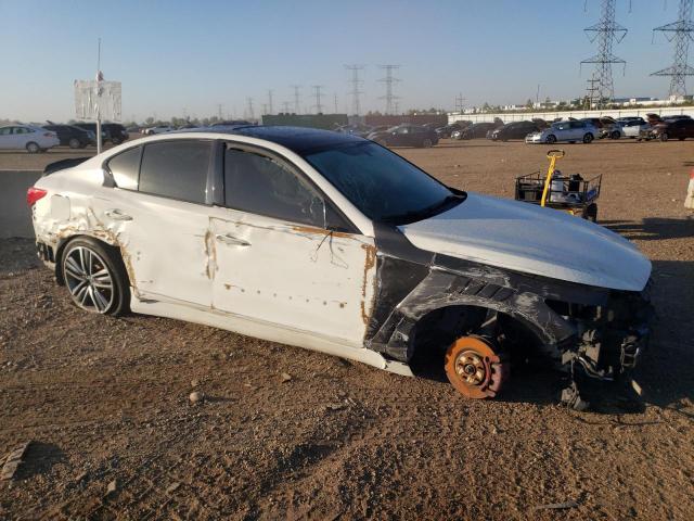 2014 Infiniti Q50 VIN JN1BV7AR4EM689771 COPART salvage auction — FRONT END, Il - Salvage Certificate, sold $550 on 2026-07-09 (photo 4)