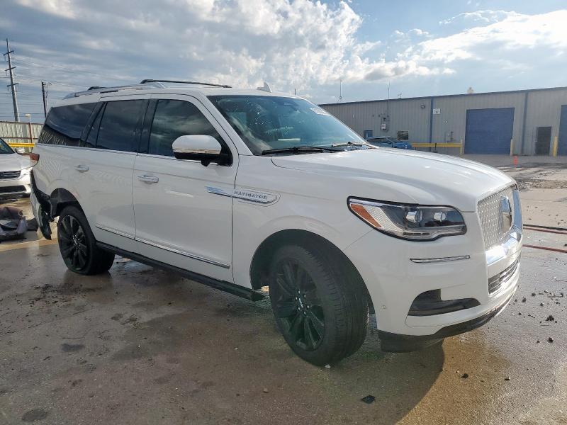 2024 Lincoln Navigator VIN 5LMJJ2LGXREL24295 COPART salvage auction — SIDE, TX - CERTIFICATE OF TITLE, sold $33,250 on 2026-07-28 (photo 4)