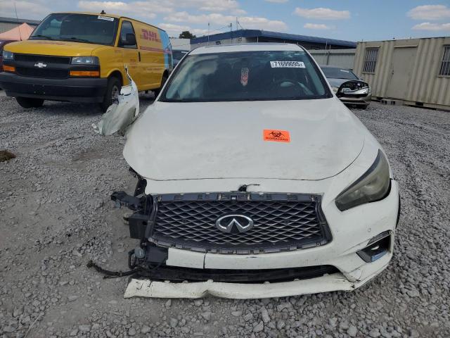 2021 Infiniti Q50 VIN JN1EV7BP3MM701501 COPART salvage auction — FRONT END, Id - Salvage Certificate Of Title, sold $1,950 on 2026-07-07 (photo 5)