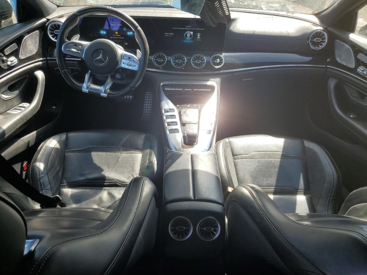 2021 Mercedes-benz AMG GT VIN W1K7X5KB2MA037076 COPART salvage auction — Front End, CA - CERTIFICATE OF TITLE, sold $26,000 on 2025-10-28 (photo 8)
