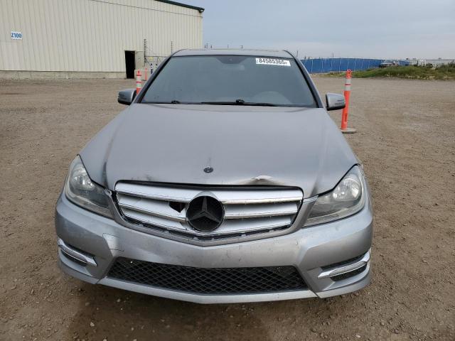 2012 Mercedes-benz C class VIN WDDGF8FB9CA700852 COPART salvage auction — FRONT END, Ab - Oop - Salvage, sold $200 on 2026-07-28 (photo 5)