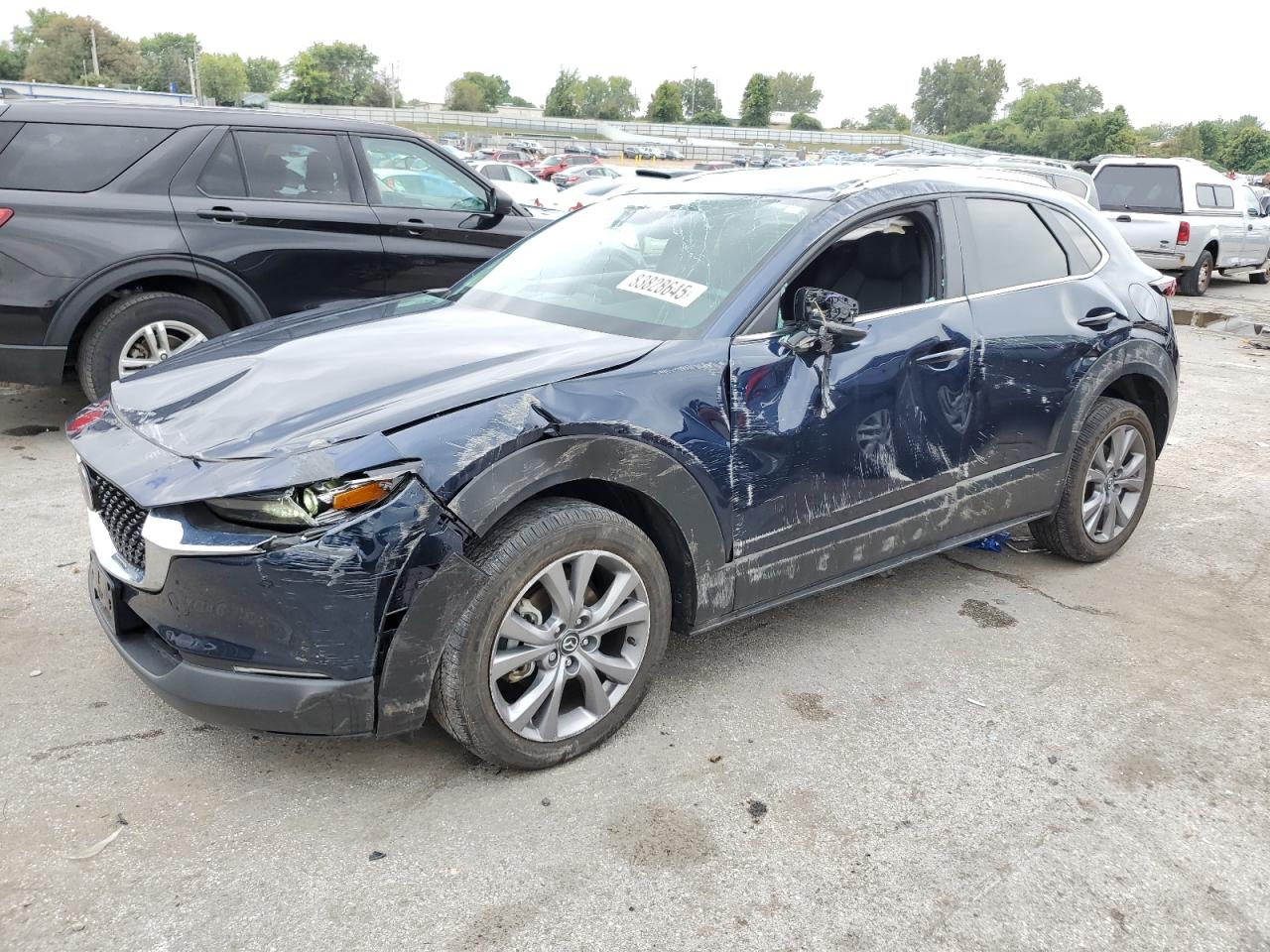 2024 Mazda Cx-30 VIN 3MVDMBCM3RM618227 COPART salvage auction — Side, MO - SALVAGE CERTIFICATE OF TITLE, sold $4,400 on 2025-12-19 (photo 1)