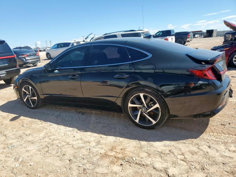 2021 Hyundai Sonata VIN 5NPEJ4J26MH114653 COPART salvage auction — REAR END, Tx - Salvage Vehicle Title, sold $2,650 on 2026-07-22 (photo 2)