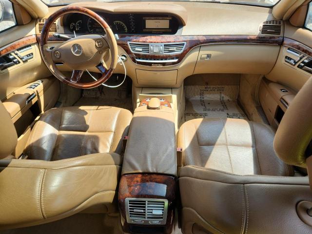 2009 Mercedes-benz S class VIN WDDNG86X49A263268 COPART salvage auction — REAR END, Ga - Bill Of Sale - Parts Only, sold $725 on 2026-08-18 (photo 8)