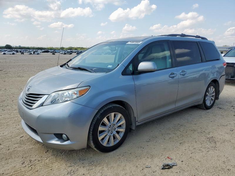 2012 Toyota Sienna VIN 5TDDK3DC5CS048919 COPART salvage auction — REAR END, Tx - Salvage Vehicle Title, sold $4,800 on 2026-07-30 (photo 1)