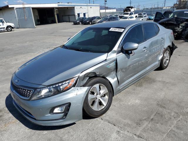 2015 Kia Optima VIN KNAGM4AD0F5089668 COPART salvage auction — FRONT END, Salvage Title, sold $1,300 on 2026-08-31 (photo 1)