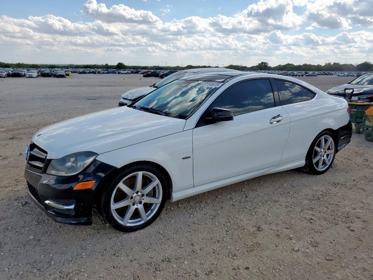 2013 Mercedes-Benz C-Class VIN WDDGJ4HB7DG011248 COPART salvage auction — Mechanical, TX - CERTIFICATE OF TITLE, sold $975 on 2026-07-03 (photo 1)