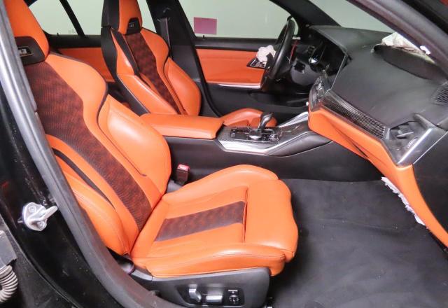 2021 BMW M3 VIN WBS33AY01MFK86175 COPART salvage auction — All Over, TX - DIS/DLR/EXP ONLY CLEAN TITLE (P), sold $36,800 on 2025-10-24 (photo 5)