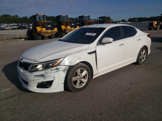 2015 Kia Optima VIN KNAGM4A78F5583853 COPART salvage auction — FRONT END, Nc - Unregisterable Cert Of Title, sold $325 on 2026-07-28 (photo 1)