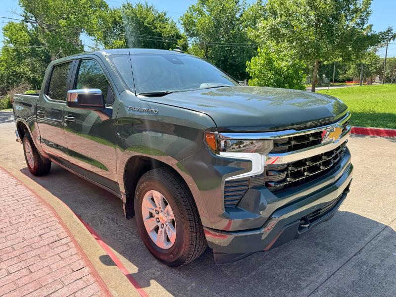 2025 Chevrolet Silverado VIN 1GCUKDED8SZ171415 COPART salvage auction — Normal Wear, TX - CERT OF TITLE-REBUILT SALVAGE (P), sold $9,000 on 2025-10-20 (photo 1)