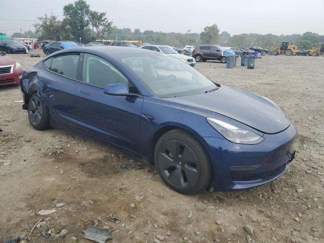 2021 Tesla Model 3 VIN 5YJ3E1EA4MF907542 COPART salvage auction — Side, MD - CERT OF SALVAGE > 75% DAMAGE, sold $6,800 on 2025-11-28 (photo 4)