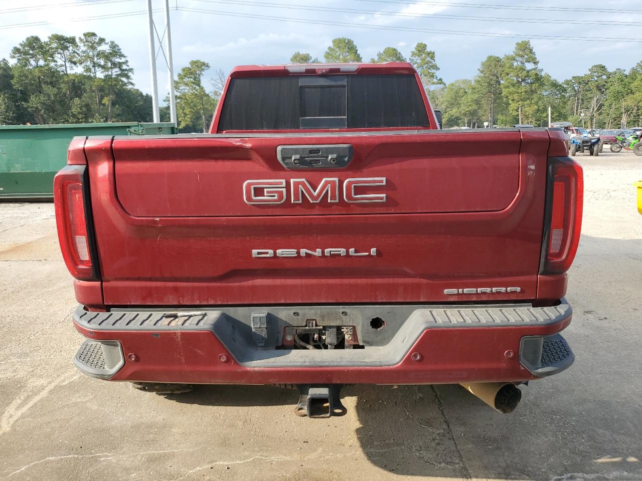 2023 GMC Sierra VIN 1GT49REY2PF141542 COPART salvage auction — Vandalized, LA - CERTIFICATE OF TITLE, sold $20,100 on 2026-07-07 (photo 6)