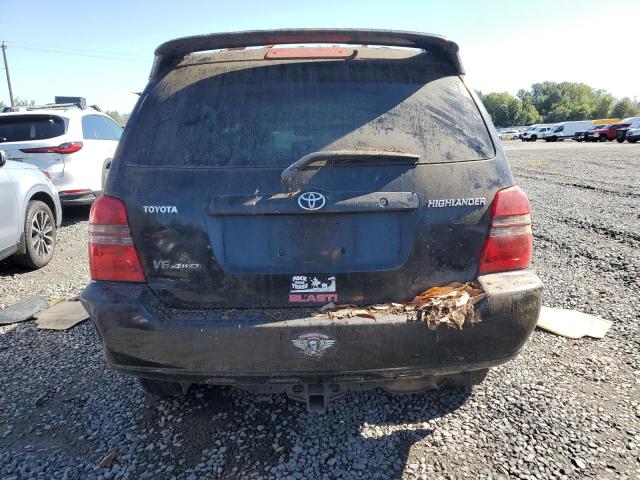 2001 Toyota Highlander VIN JTEHF21A210013737 COPART salvage auction — STRIPPED, Or - Certificate Of Title (P), sold $500 on 2026-07-29 (photo 6)