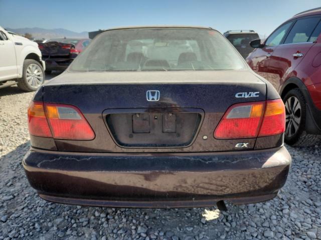 2000 Honda Civic VIN 1HGEJ8643YL004583 COPART salvage auction — UNDERCARRIAGE, Ut - Salvage Certificate, sold $150 on 2026-07-02 (photo 6)