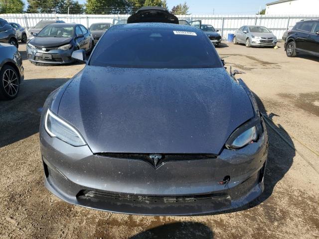 2022 Tesla Model s VIN 5YJSA1E50NF470151 COPART salvage auction — FRONT END, In - Cert Of Title-Salvage Title, sold $12,200 on 2026-07-13 (photo 5)