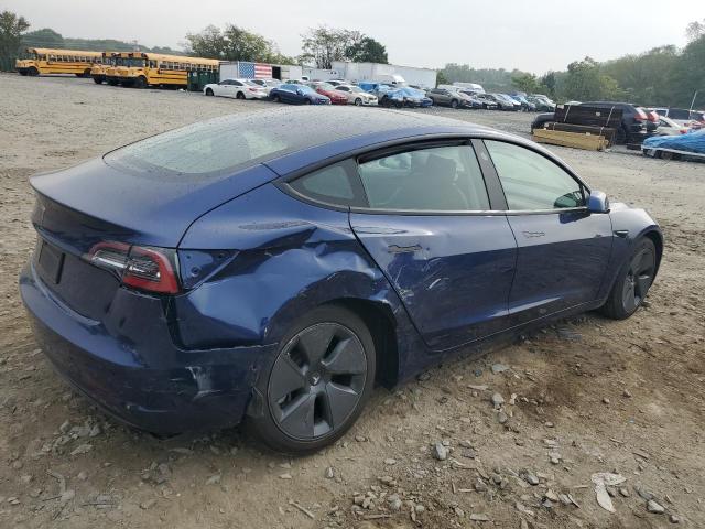 2021 Tesla Model 3 VIN 5YJ3E1EA4MF907542 COPART salvage auction — Side, MD - CERT OF SALVAGE > 75% DAMAGE, sold $6,800 on 2025-11-28 (photo 3)