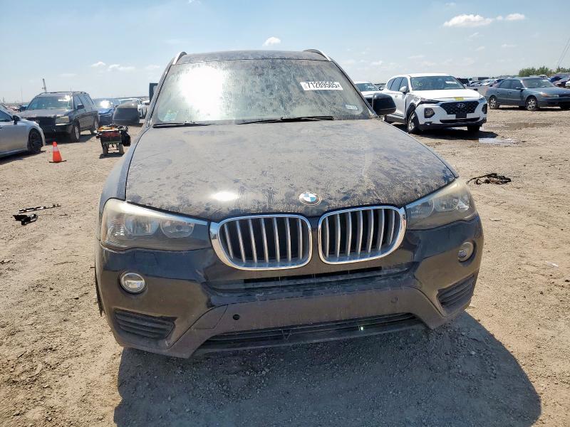 2016 BMW X3 VIN 5UXWZ7C59G0R32772 COPART salvage auction — FRONT END, Tx - Certificate Of Title, sold $725 on 2026-07-09 (photo 5)