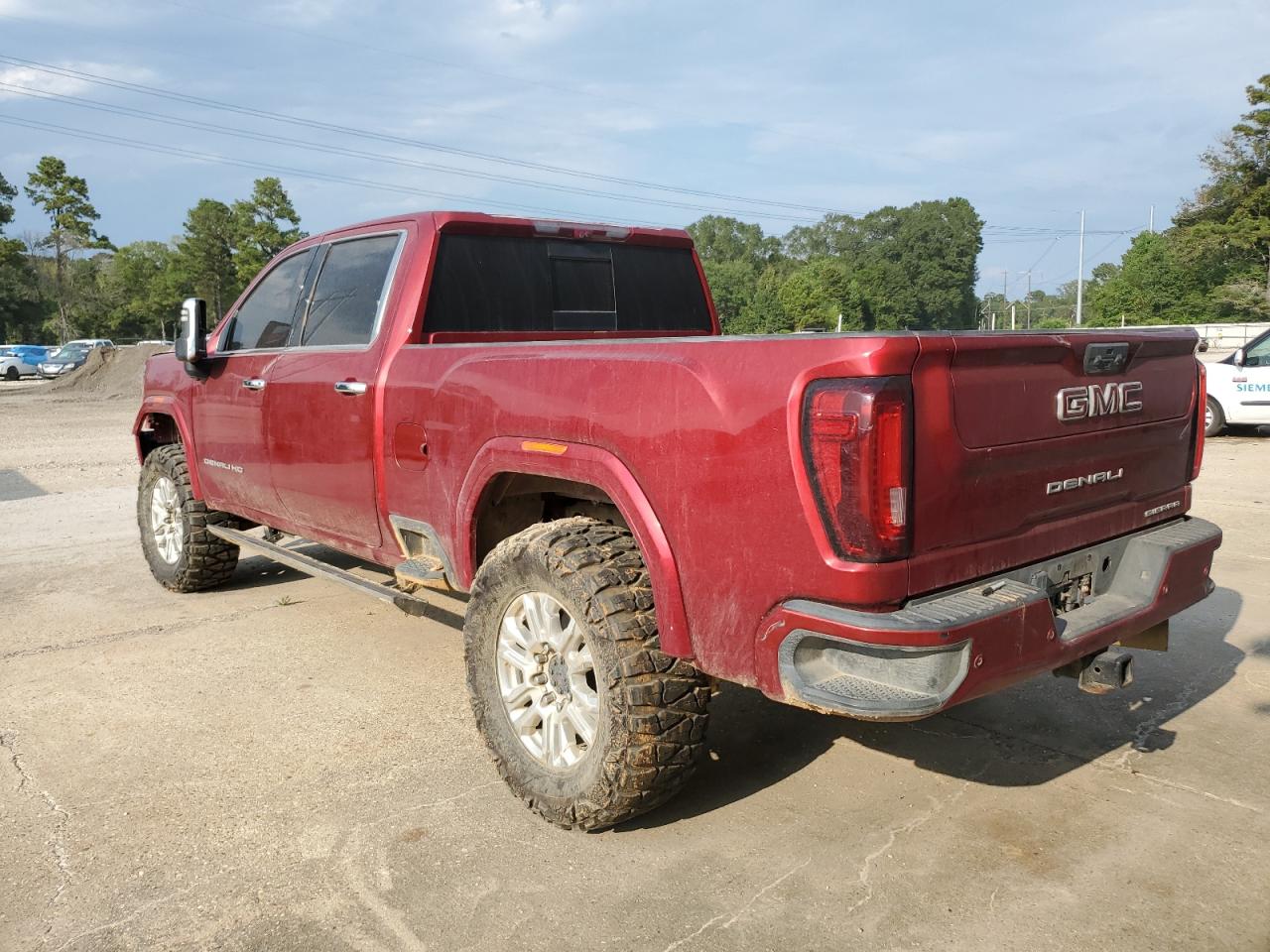 2023 GMC Sierra VIN 1GT49REY2PF141542 COPART salvage auction — Vandalized, LA - CERTIFICATE OF TITLE, sold $20,100 on 2026-07-07 (photo 2)