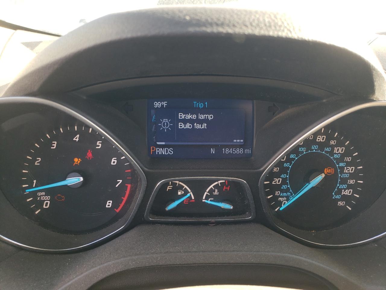 2013 Ford Escape VIN 1FMCU0G93DUC46685 COPART salvage auction — Minor Dent/Scratches, CA - DIS/DLR/EXP ONLY CLEAN TITLE, sold $525 on 2026-06-30 (photo 9)