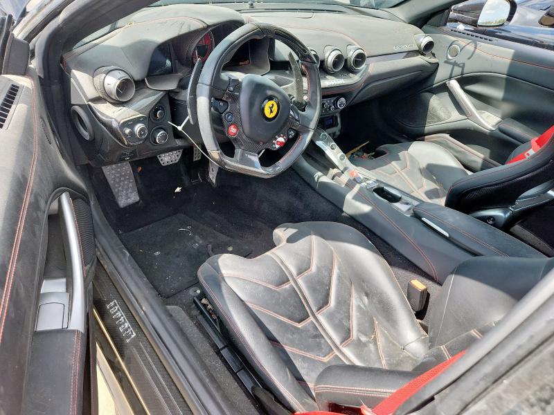 2017 Ferrari F12 Berlinetta VIN ZFF74UFA8H0220199 COPART salvage auction — Unknown, Salvage Title, sold $27,250 on 2025-10-09 (photo 8)