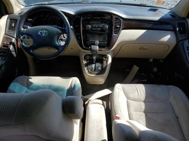 2001 Toyota Highlander VIN JTEHF21A210013737 COPART salvage auction — STRIPPED, Or - Certificate Of Title (P), sold $500 on 2026-07-29 (photo 8)