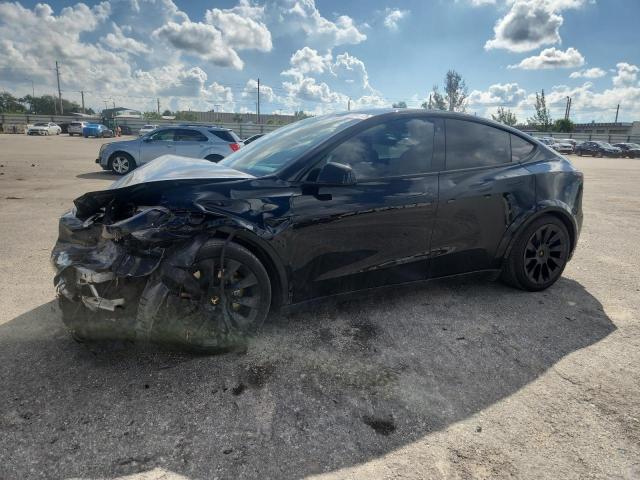 2021 Tesla Model y VIN 5YJYGDEE0MF076576 COPART salvage auction — FRONT END, Fl - Certificate Of Destruction, sold $7,600 on 2026-07-27 (photo 1)