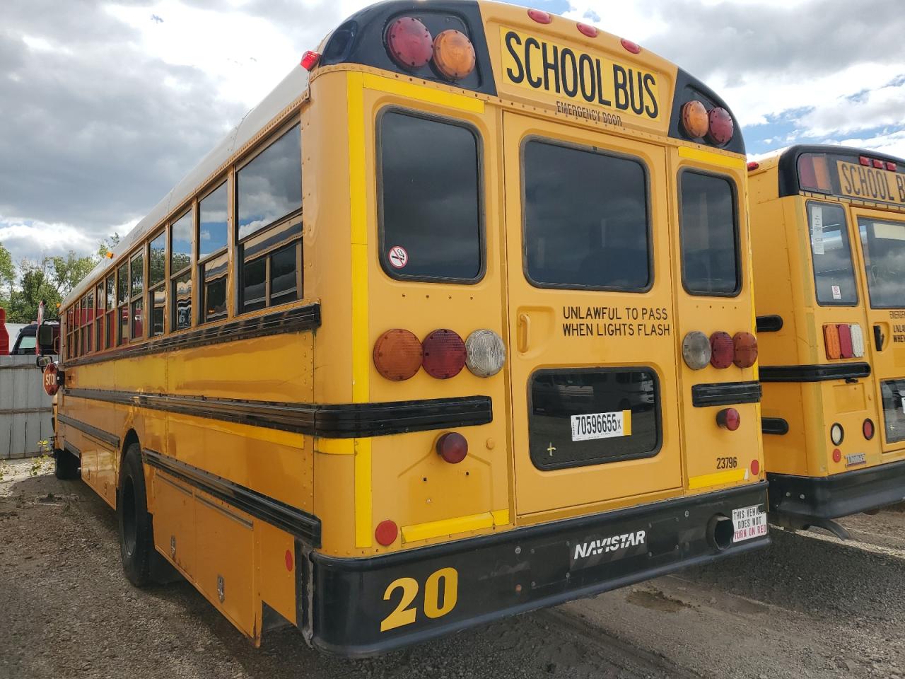 2013 Ic Corporation Ce Series School VIN 4DRBUSKN4DB301118 COPART salvage auction — Minor Dent/Scratches, IA - CERTIFICATE OF TITLE, sold $1,200 on 2026-07-06 (photo 3)