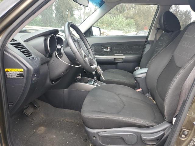 2012 Kia Soul VIN KNDJT2A68C7408901 COPART salvage auction — NORMAL WEAR, Salvage Title, sold $600 on 2026-07-14 (photo 7)