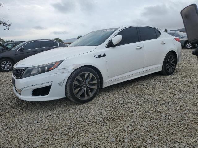2015 Kia Optima VIN 5XXGR4A61FG469572 COPART salvage auction — FRONT END, Ca - Salvage Certificate, sold $60 on 2026-07-30 (photo 1)